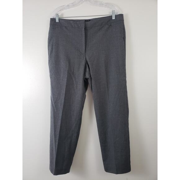 (Ju) Talbots Heritage Pants Womens Size 14 Lined Wool Blend Cropp Office Siren - Picture 1 of 7